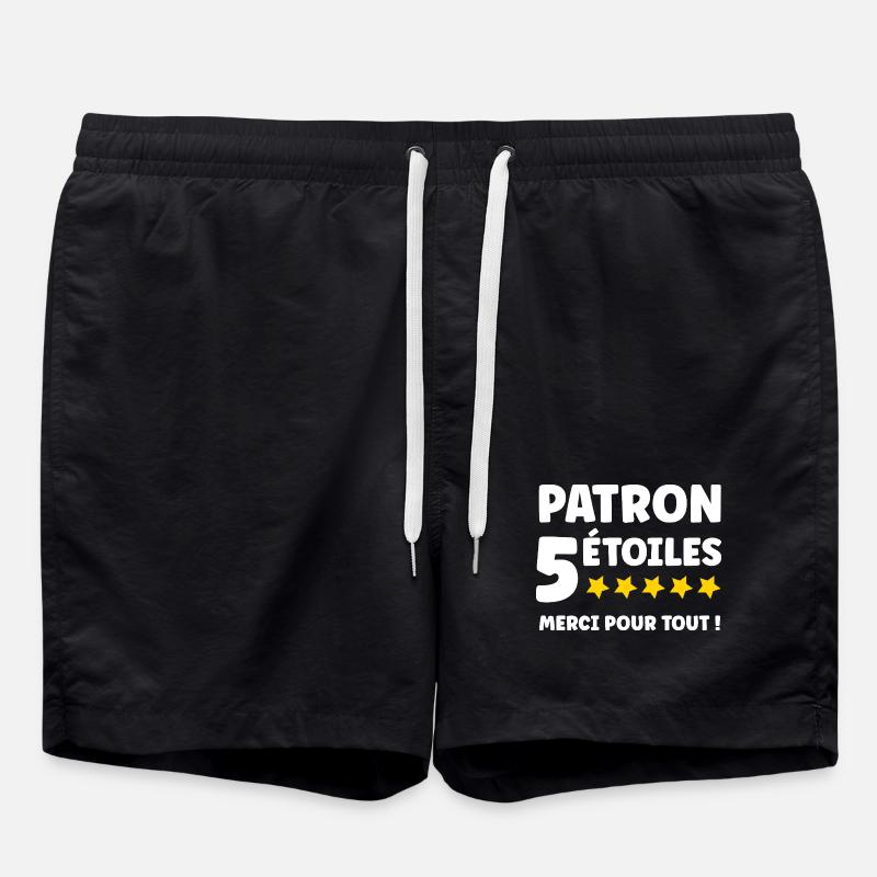 Patron - Short de bain - noir