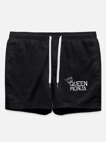 Prénom Monja - Short de bain - noir