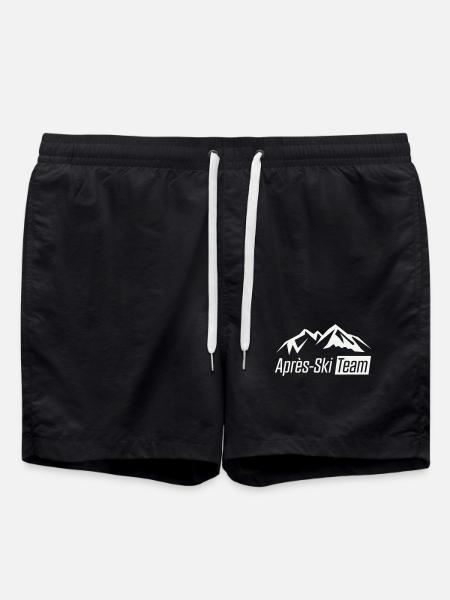 apres_ski_team_berge - Swim Trunks - black
