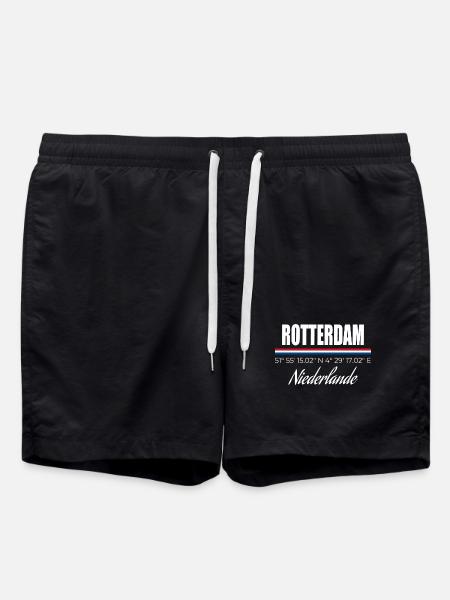 Rotterdam - Swim Trunks - black