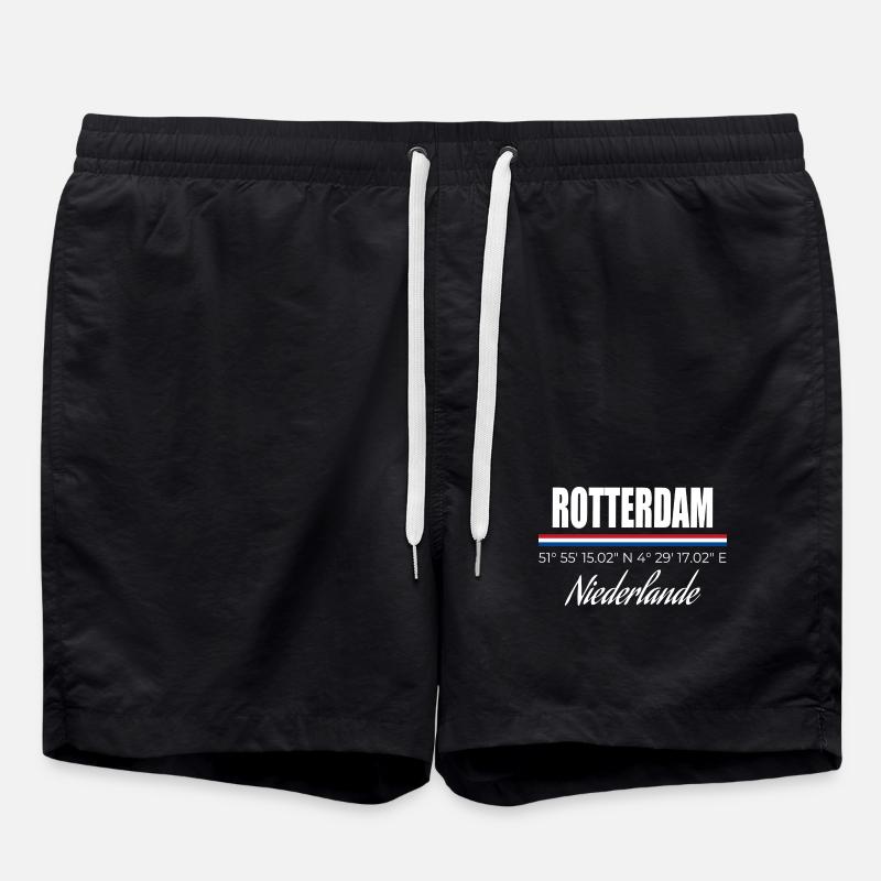 Rotterdam - Short de bain - noir