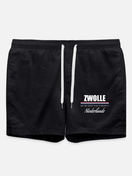 Zwolle - Swim Trunks - black