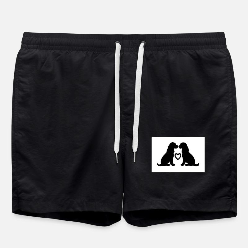 Cocker Spaniel - Swim Trunks - black