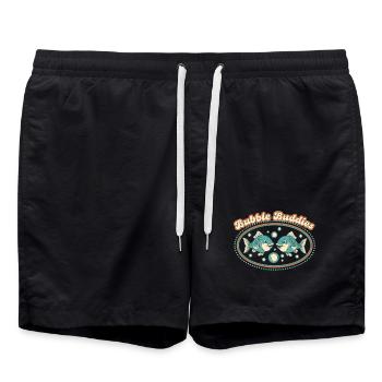 Bubble Buddies - Badeshorts - Schwarz - Vorne - AI Model Male 185 light (185cm)