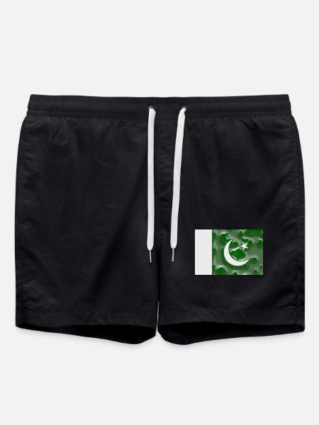 Pakistan Pakistan - Swim Trunks - black