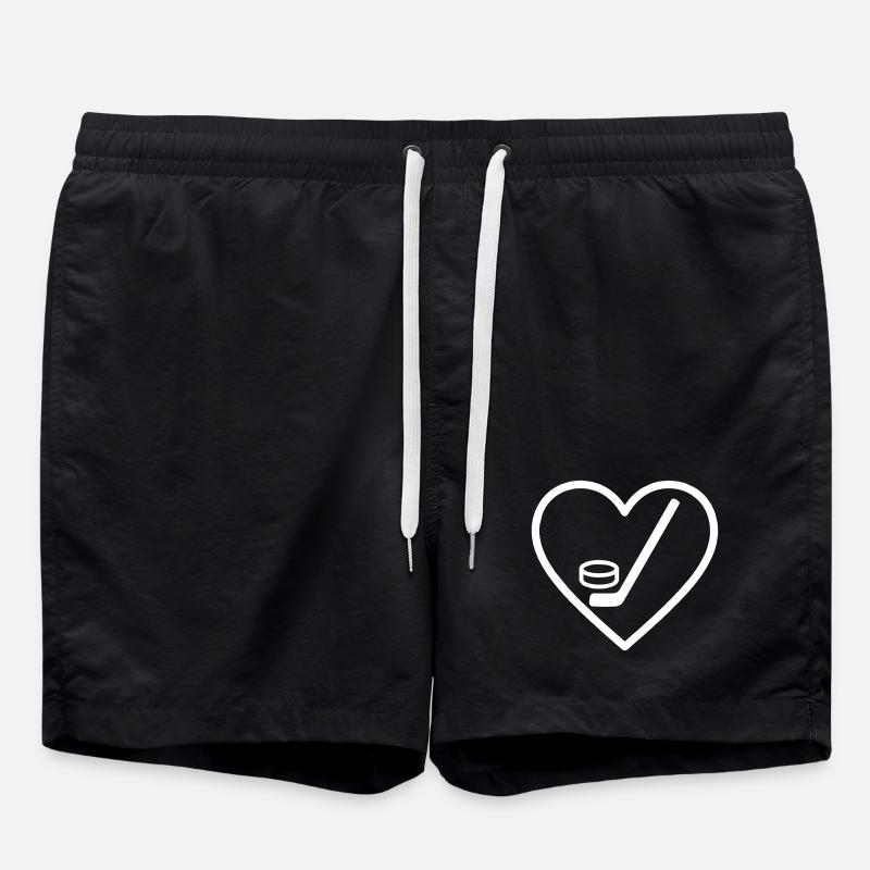 Cuore Hockey – Passione Ghiaccio - Badeshorts - Schwarz