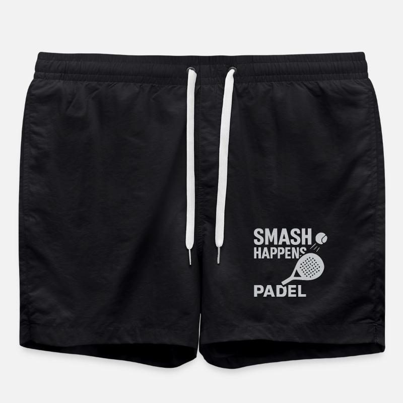 Smash Happens, Padel - Short de bain - noir