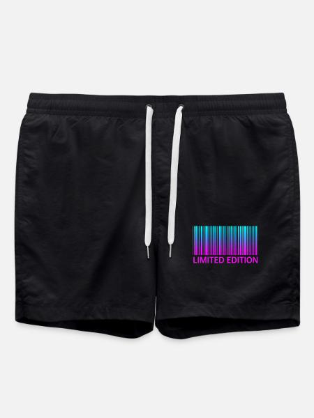 LIMITED EDITION - BARCODE - Badeshorts - Schwarz