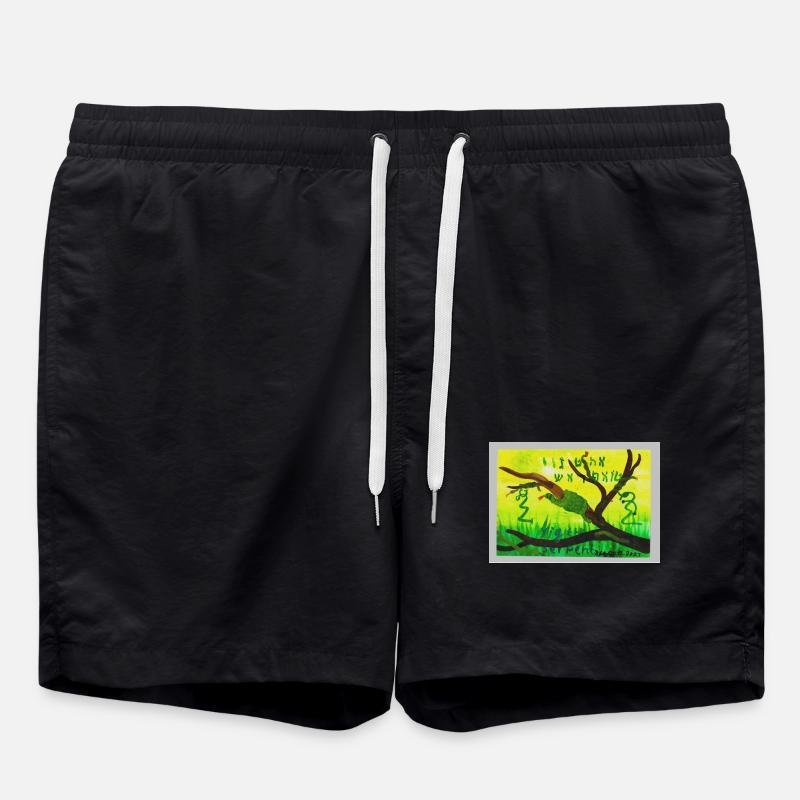A5_Yig_Portrait - Swim Trunks - black
