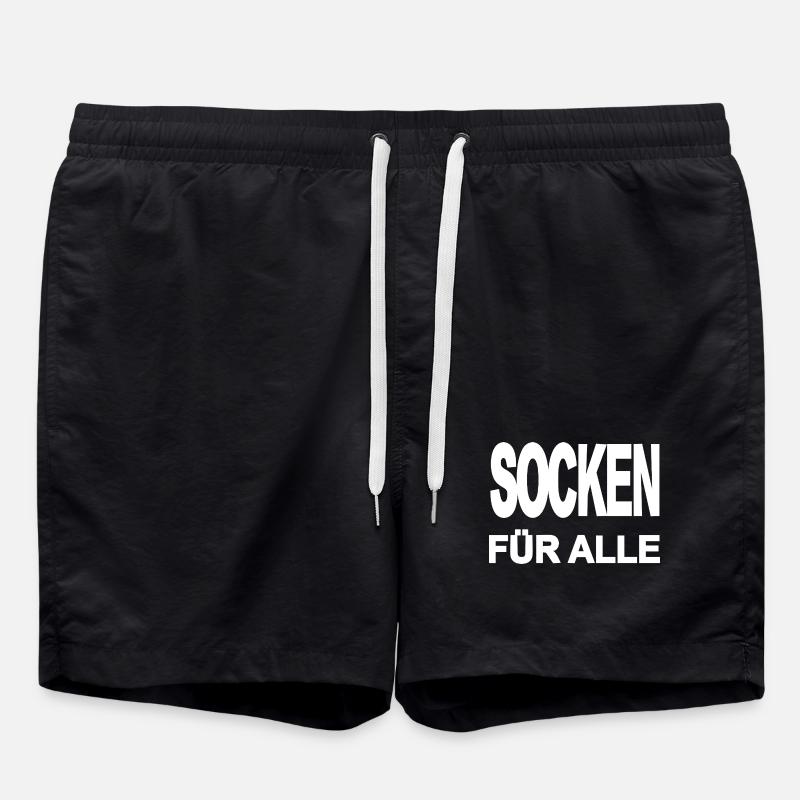 Socks - Swim Trunks - black