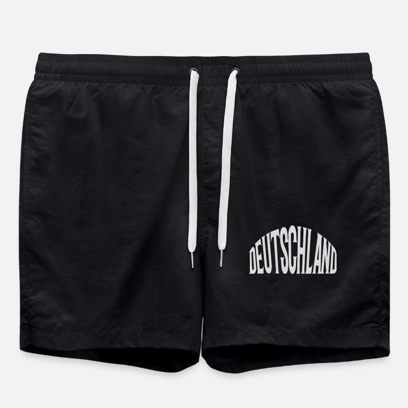Germany - Swim Trunks - black