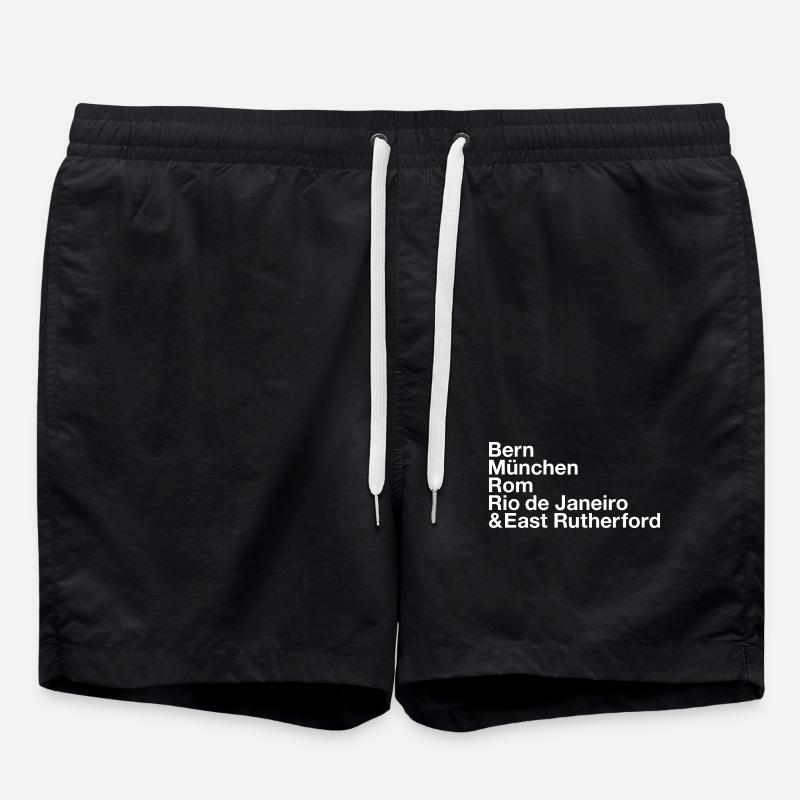 Final stars - Swim Trunks - black