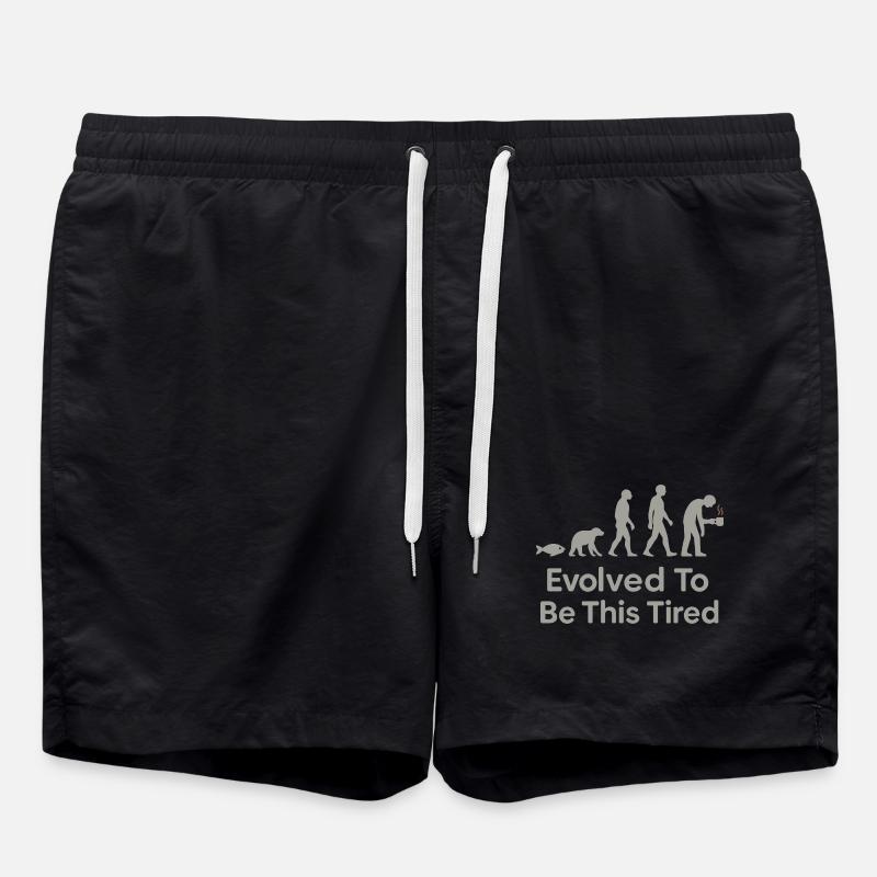 Charles Darwin Don Natural - Short de bain - noir