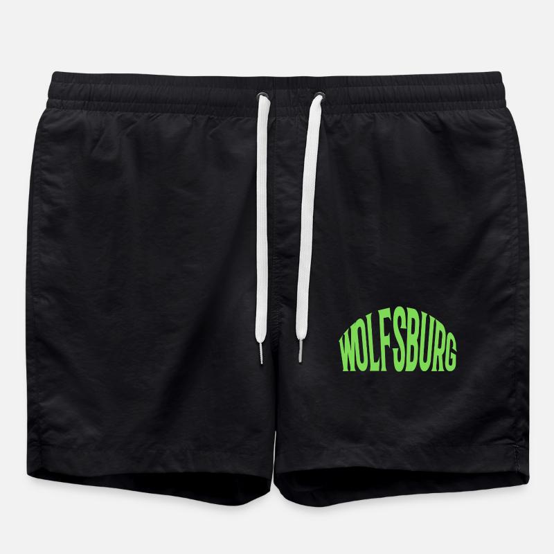 Wolfsburg - Swim Trunks - black