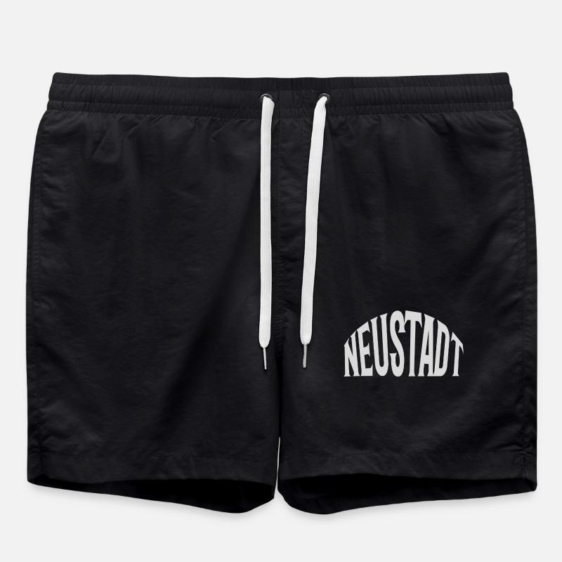 Neustadt - Short de bain - noir