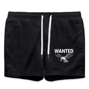Recherché : Frites Seagull - Short de bain - noir - Devant - AI Model Male 185 light (185cm)