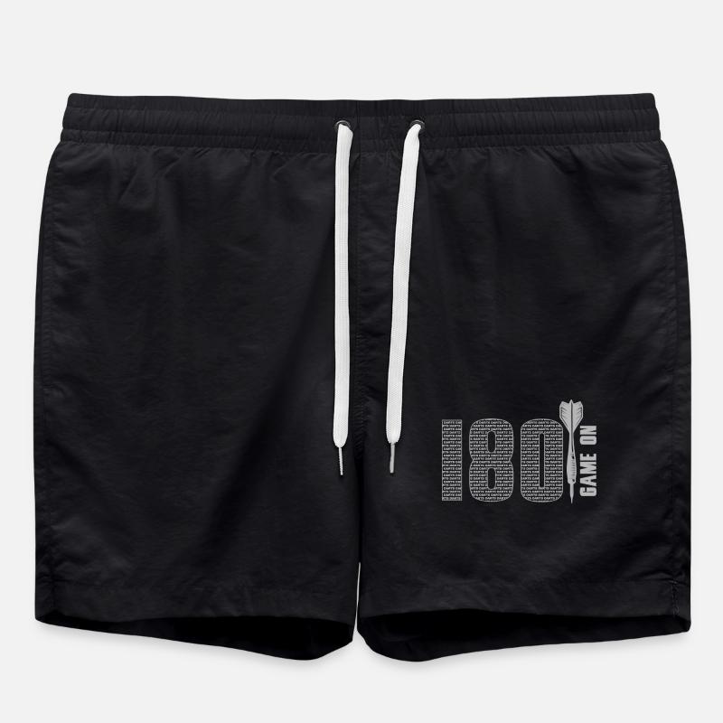 Fléchettes, fléchettes 180_Game_on - Short de bain - noir