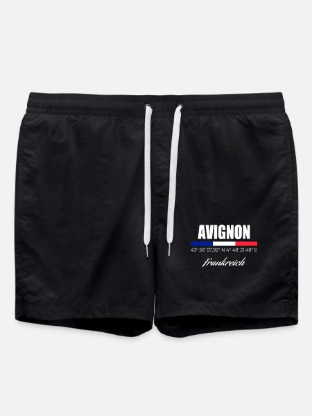 Avignon - Swim Trunks - black