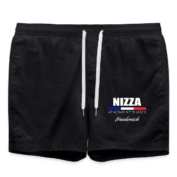 Gentil - Short de bain - noir - Devant - AI Model Male 185 light (185cm)