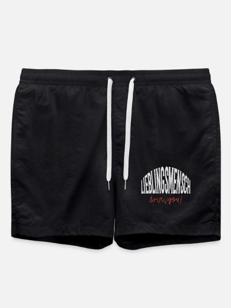 Favorite person - Swim Trunks - black