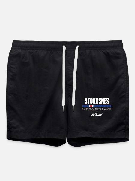 Stokksnes - Short de bain - noir