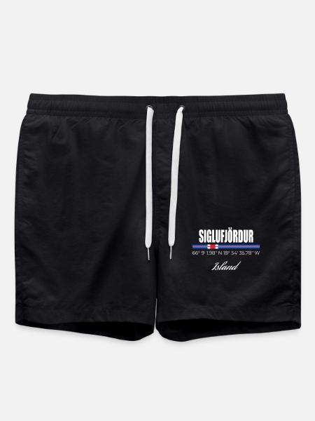 Siglufjördur - Short de bain - noir