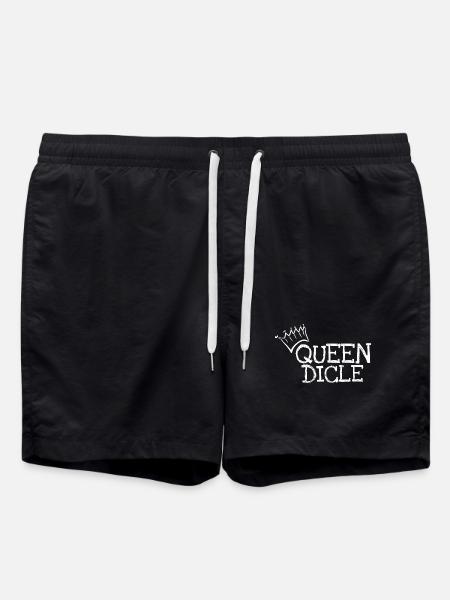 Prénom Dicle - Short de bain - noir