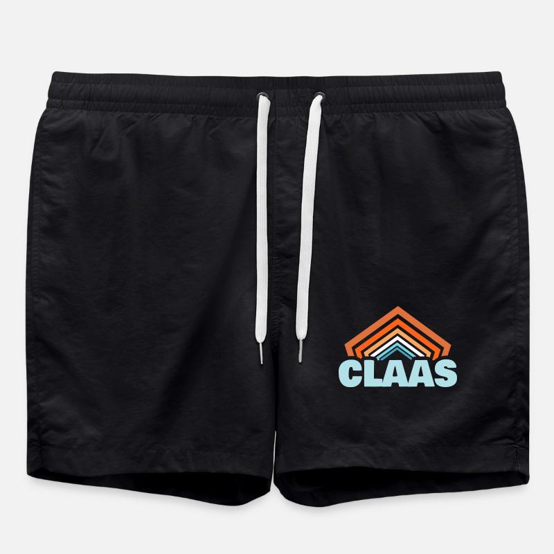 Claas comme prénom - Short de bain - noir