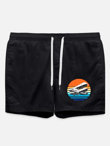 Avion modèle modèle - Short de bain - noir