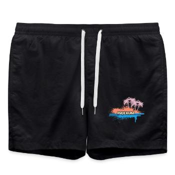 Holidays Incekum - Swim Trunks - black - Front - AI Model Male 185 light (185cm)
