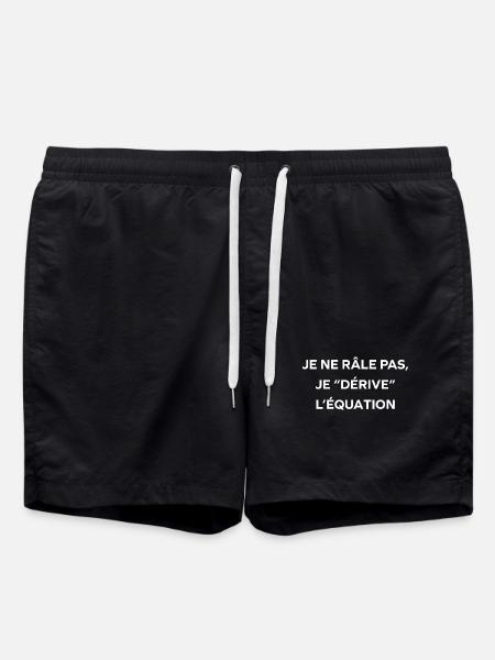 Derive l'Équation Tee - Short de bain - noir