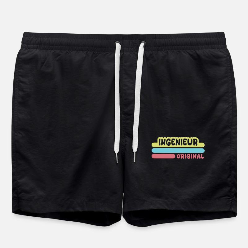 Engineer - Swim Trunks - black