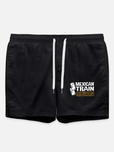 Mexican Train Domino - Short de bain - noir