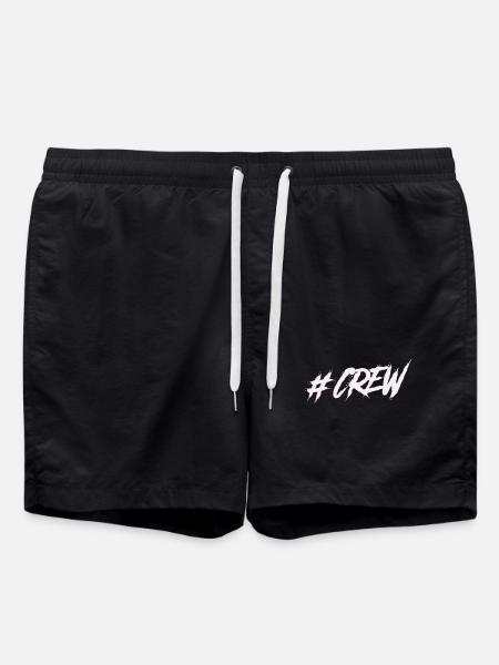 #CREW Graffiti - Badeshorts - Schwarz