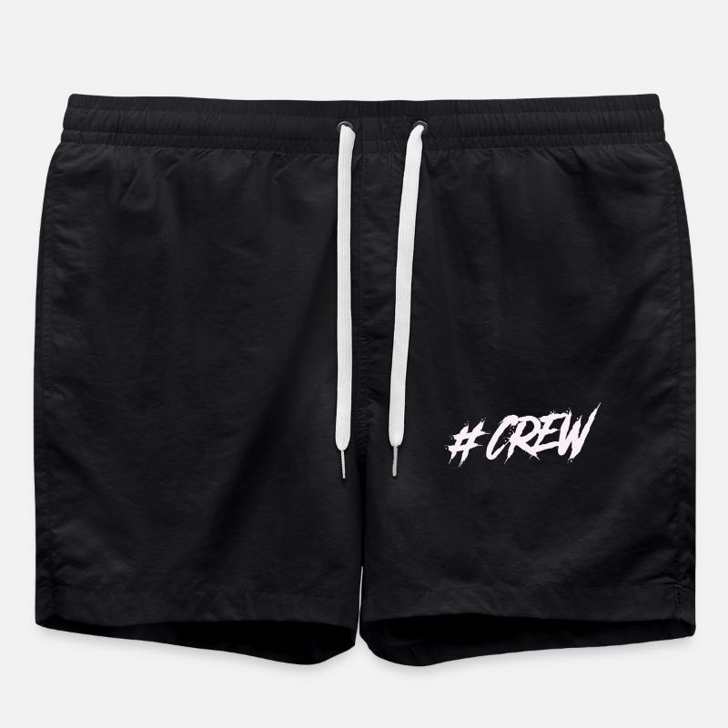 #CREW Graffiti - Swim Trunks - black