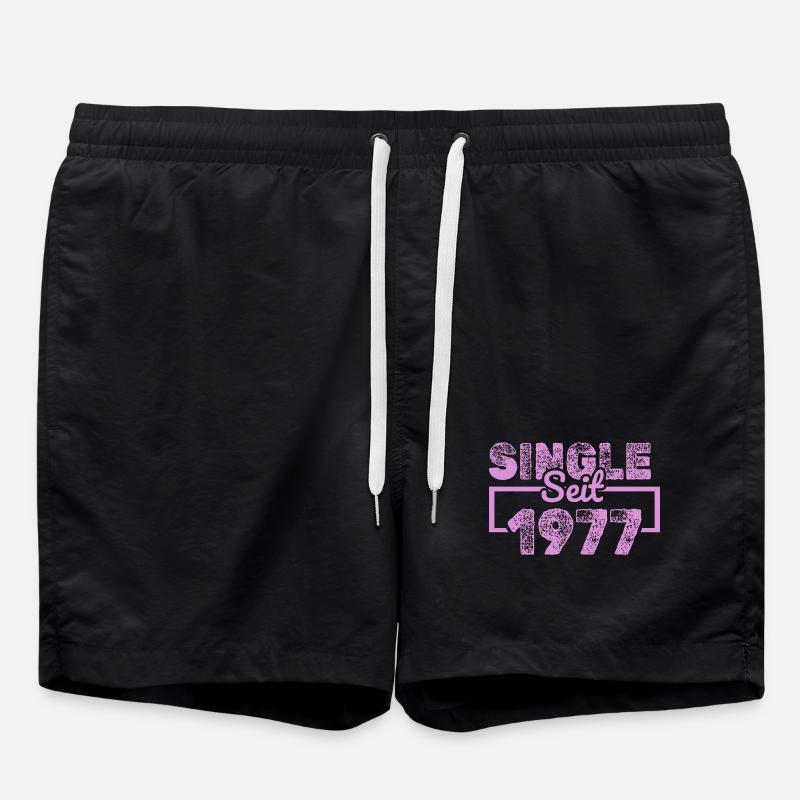 1977 - Swim Trunks - black
