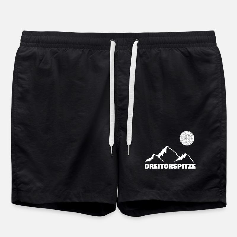 Three-goal top - Swim Trunks - black