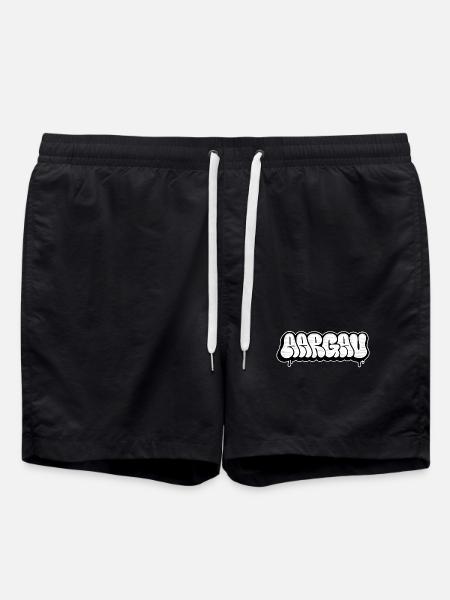 Aargau Graffiti Bubble - Swim Trunks - black