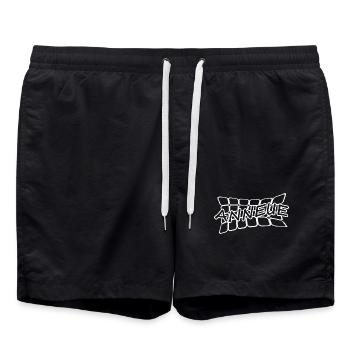 Nom Annelie - Short de bain - noir - Devant - AI Model Male 185 light (185cm)
