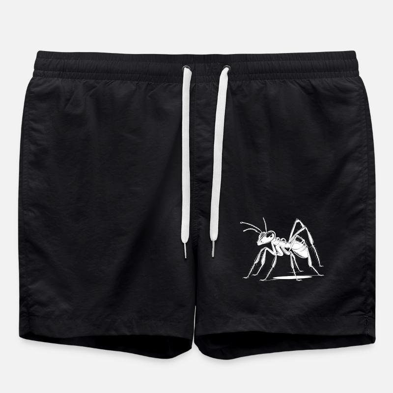 Ant - Swim Trunks - black