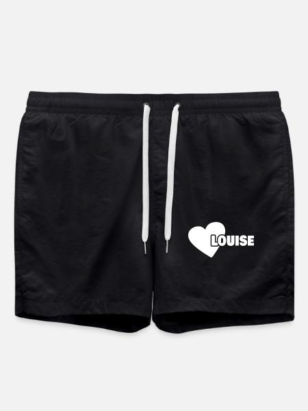 Born Louise - Swim Trunks - black