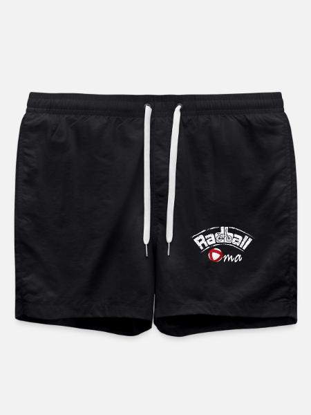 Cycling, Cycleball, Indoor Cycling, Grandma - Swim Trunks - black