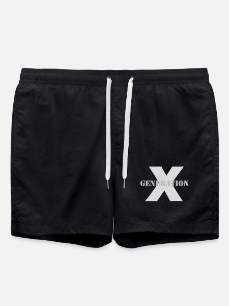 Generation X - Swim Trunks - black
