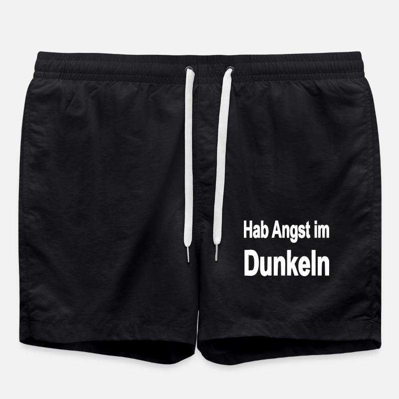 Dark - Swim Trunks - black