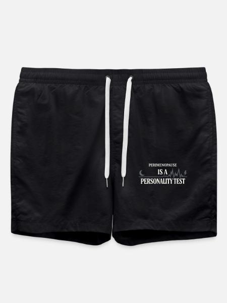 Perimenopause Humor Perimenopause - Swim Trunks - black