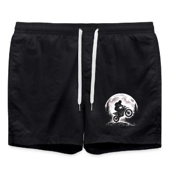 Bigfoot Motocross - Swim Trunks - black - Front - AI Model Male 185 light (185cm)
