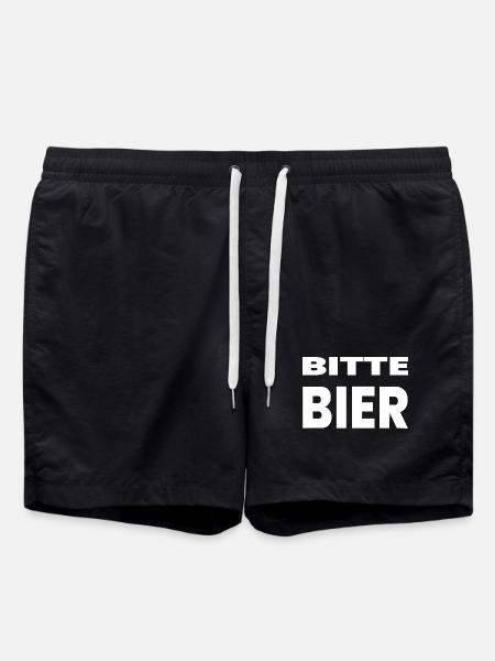 Bière - Short de bain - noir