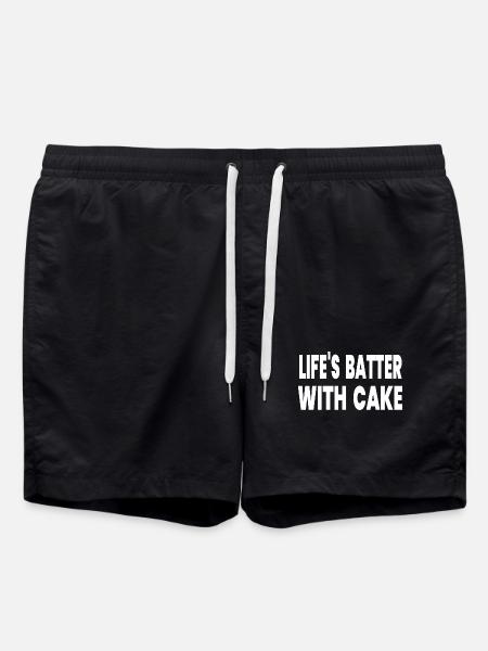 Cake - Swim Trunks - black