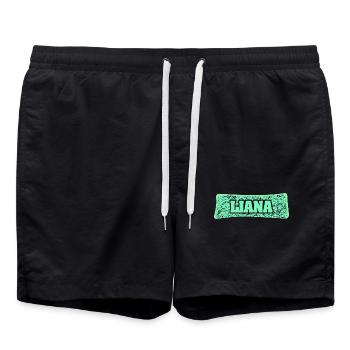 Liane - Short de bain - noir - Devant - AI Model Male 185 light (185cm)