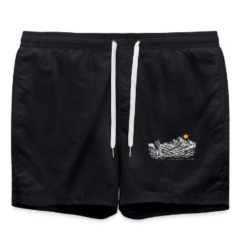 Lumière de secours pour randonnées Sunrise Destination - Short de bain - noir - Devant - AI Model Male 185 light (185cm)